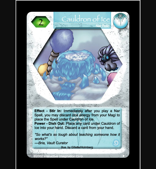 Cauldron of Ice - Foil